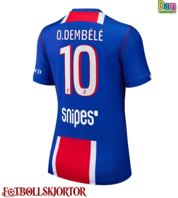 Paris Saint-Germain Ousmane Dembele #10 Hemmatröja Dam 2026-27 Kortärmad